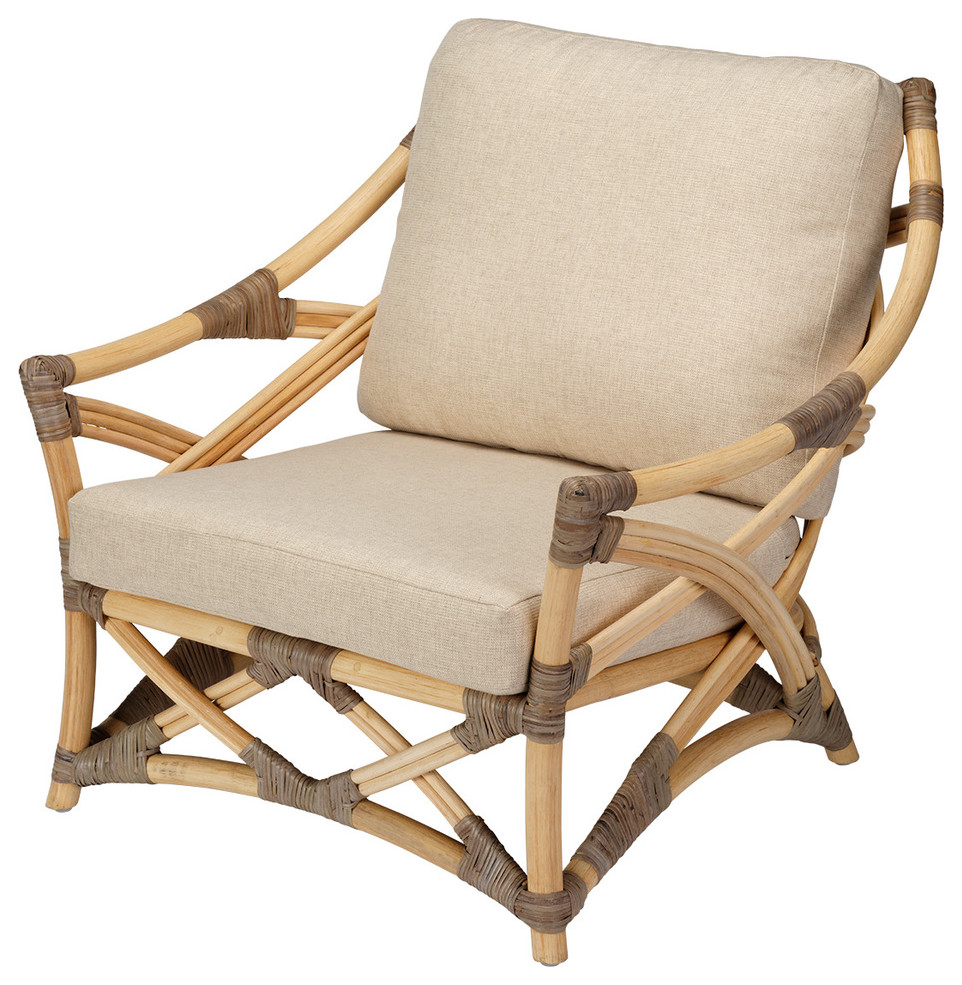 Lennox Lounge Chair   Tropical   Armchairs And Accent Chairs   by Rustic Home Furniture Deco  Houzz