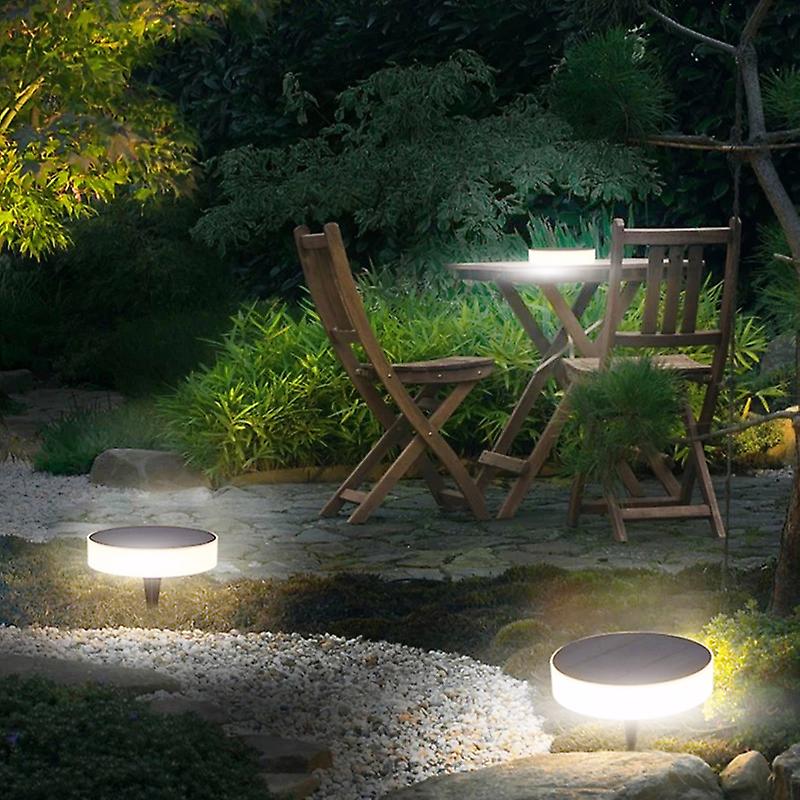 Solar Lawn Yard Led Night Light Outdoor Solar Power Buried Lights Garden Pathway Floor Under Ground Decoration Solar Lights