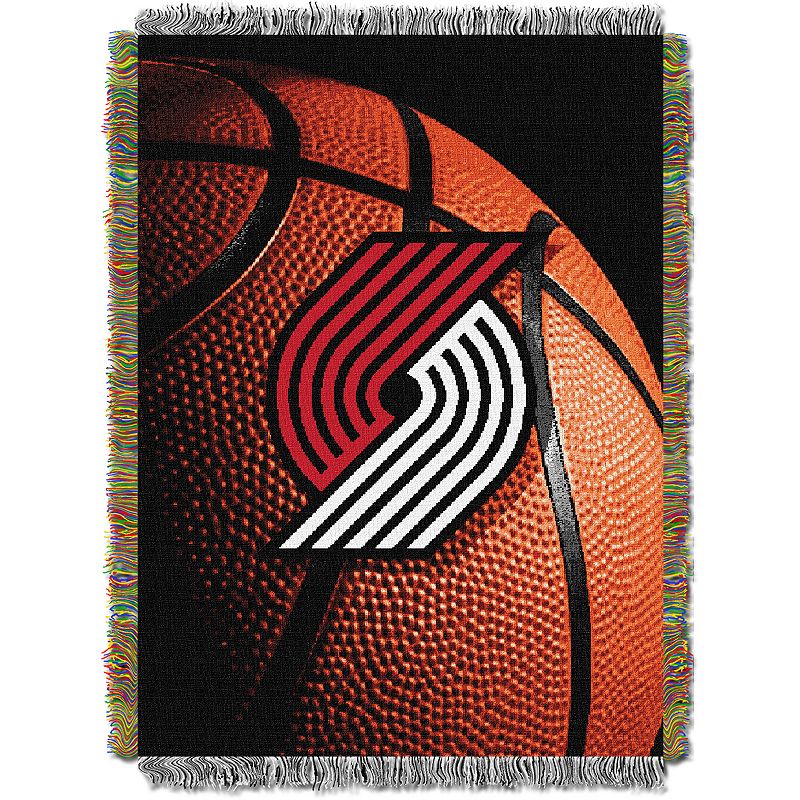 Portland Trail Blazers Logo Throw Blanket