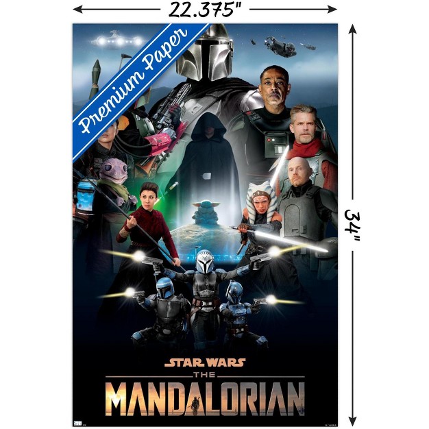 Trends International Star Wars The Mandalorian Season 2 Key Art By Andrew Switzer Unframed Wall Poster Prints