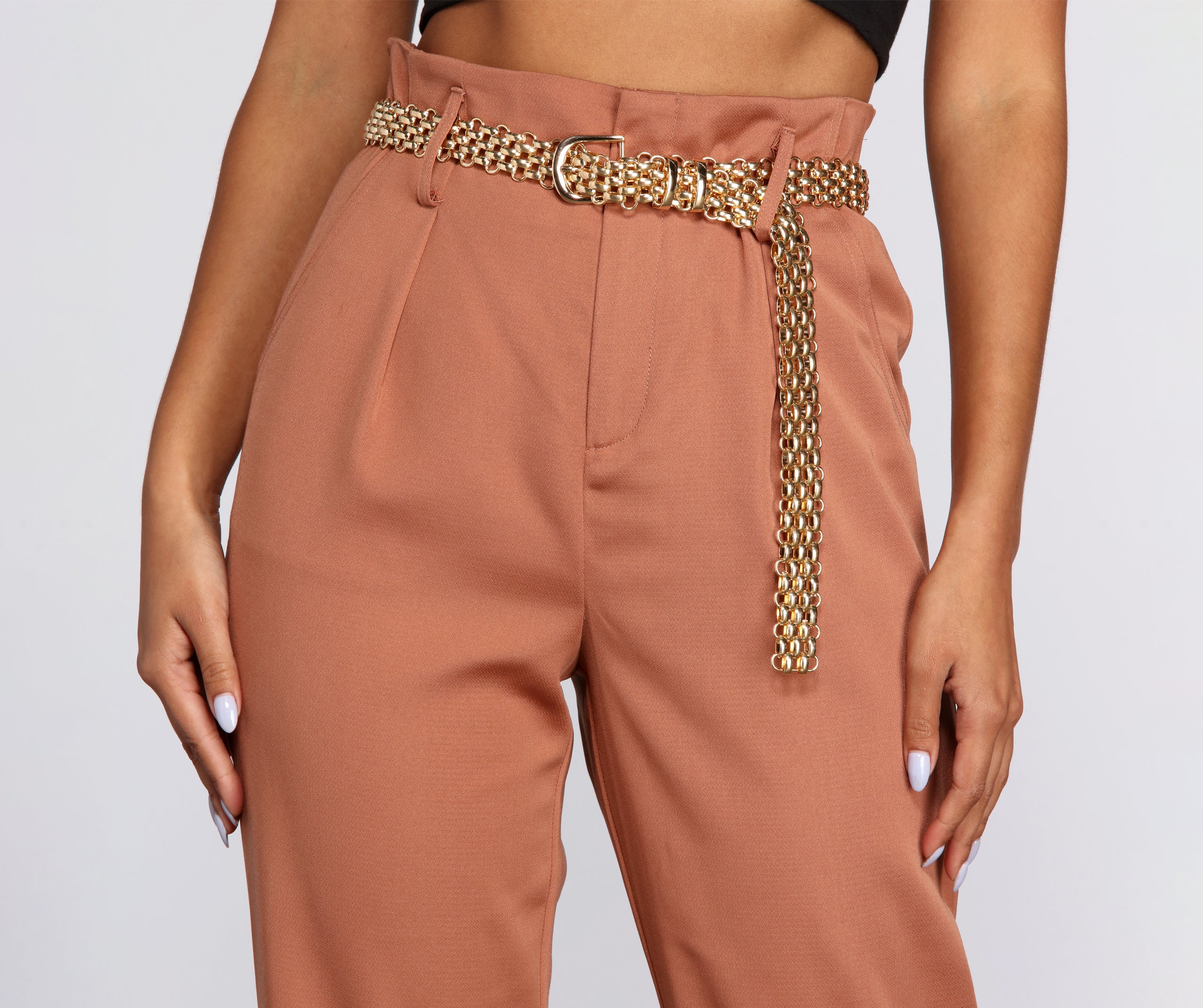 Woven Chain Link Belt