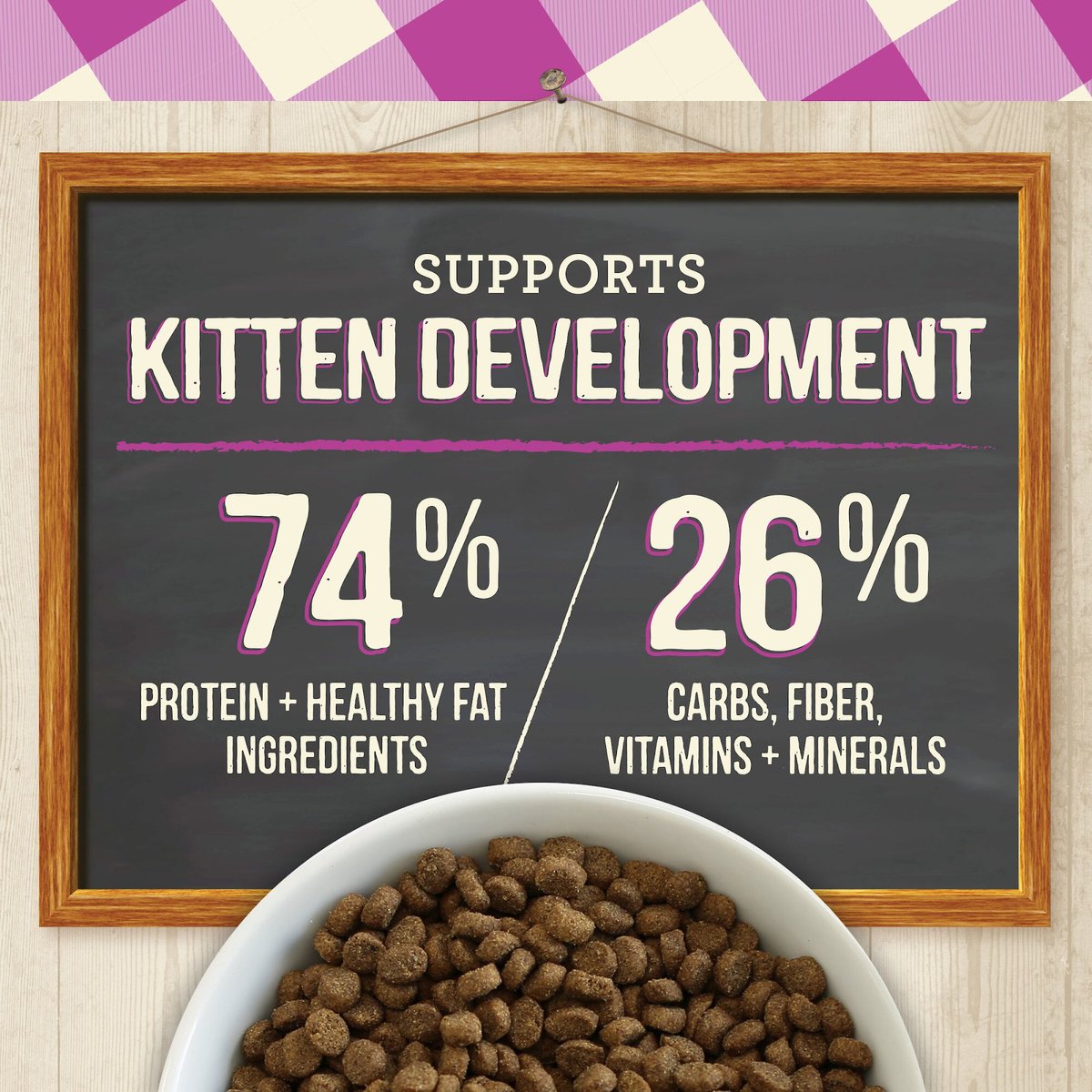 Merrick Purrfect Bistro Grain-Free Healthy Kitten Recipe Dry Cat Food