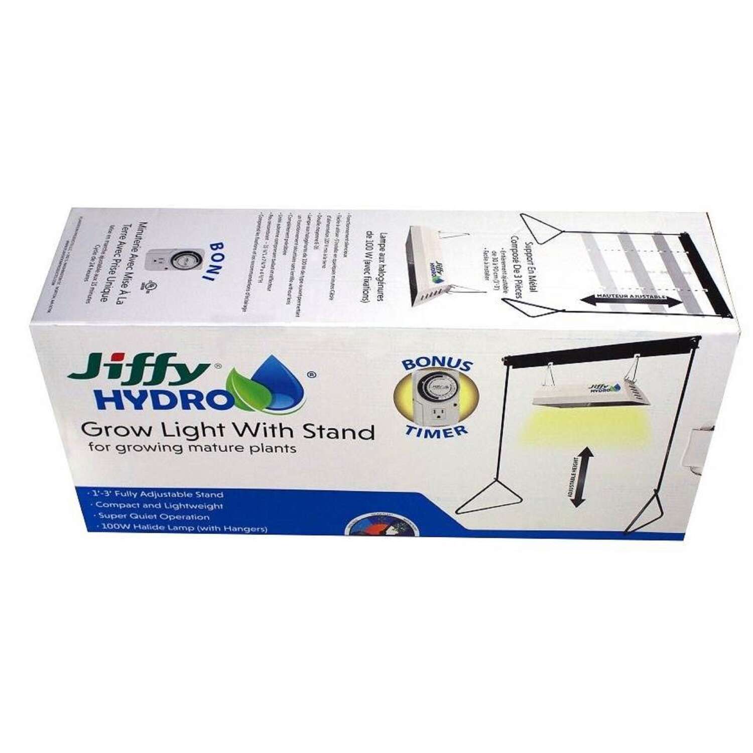 Jiffy Hydro Hydroponic Grow Light Stand 150 W