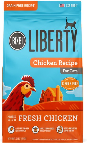 BIXBI Liberty Chicken Recipe Grain-Free Dry Cat Food