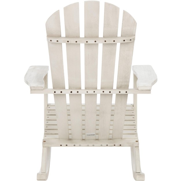 Brizio Adirondack Rocking Chair Safavieh