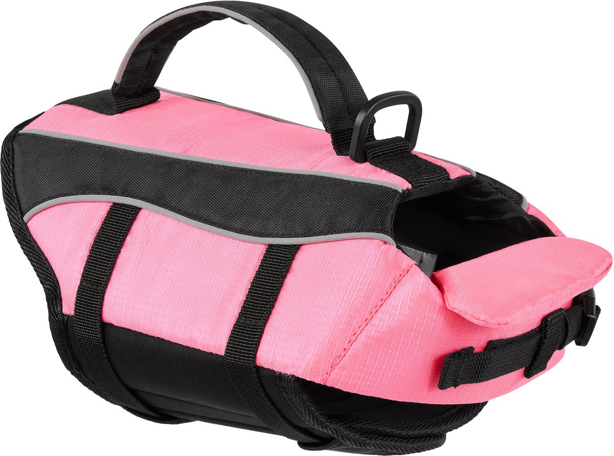 Frisco Ripstop Dog Life Jacket， Pink