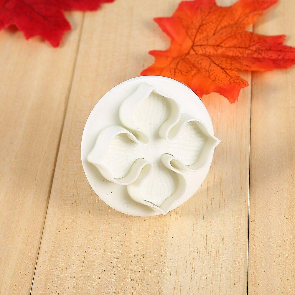 46pcs Fondant Cake Decorating Flower Sugarcraft Cutter Tools Cookies Icing Mold