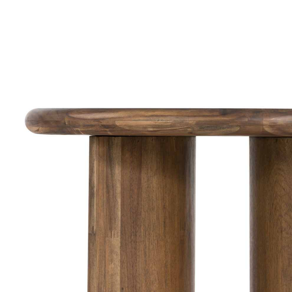 Fiorenza End Table Aged Black Acacia   Modern   Side Tables And End Tables   by Virgil Stanis Design  Houzz