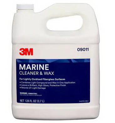 3M 09011 3M Marine Cleaner And Wax 09011