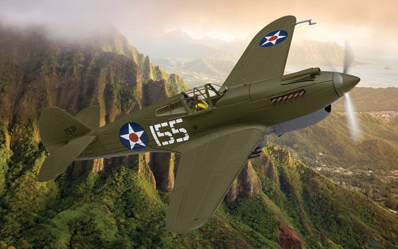 CORGI P40 1/72 Pearl Harbor 80Th Anniversary  CG28...