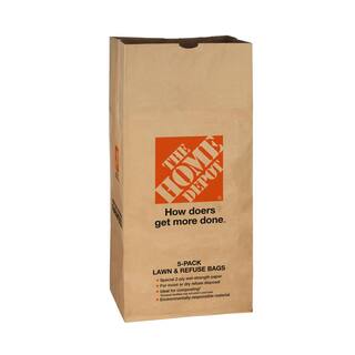 The Home Depot 30 Gal. Paper Lawn and Leaf Bags (50-Pack) HDLL163550PK