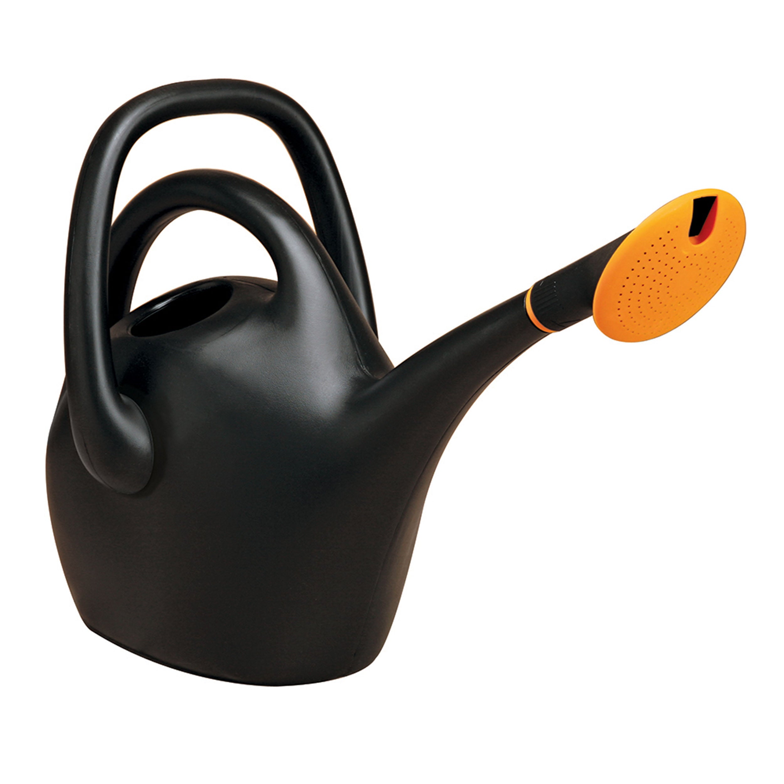 Bloem Watering Can Plastic Easy Pour 2.6 gallon Black Large