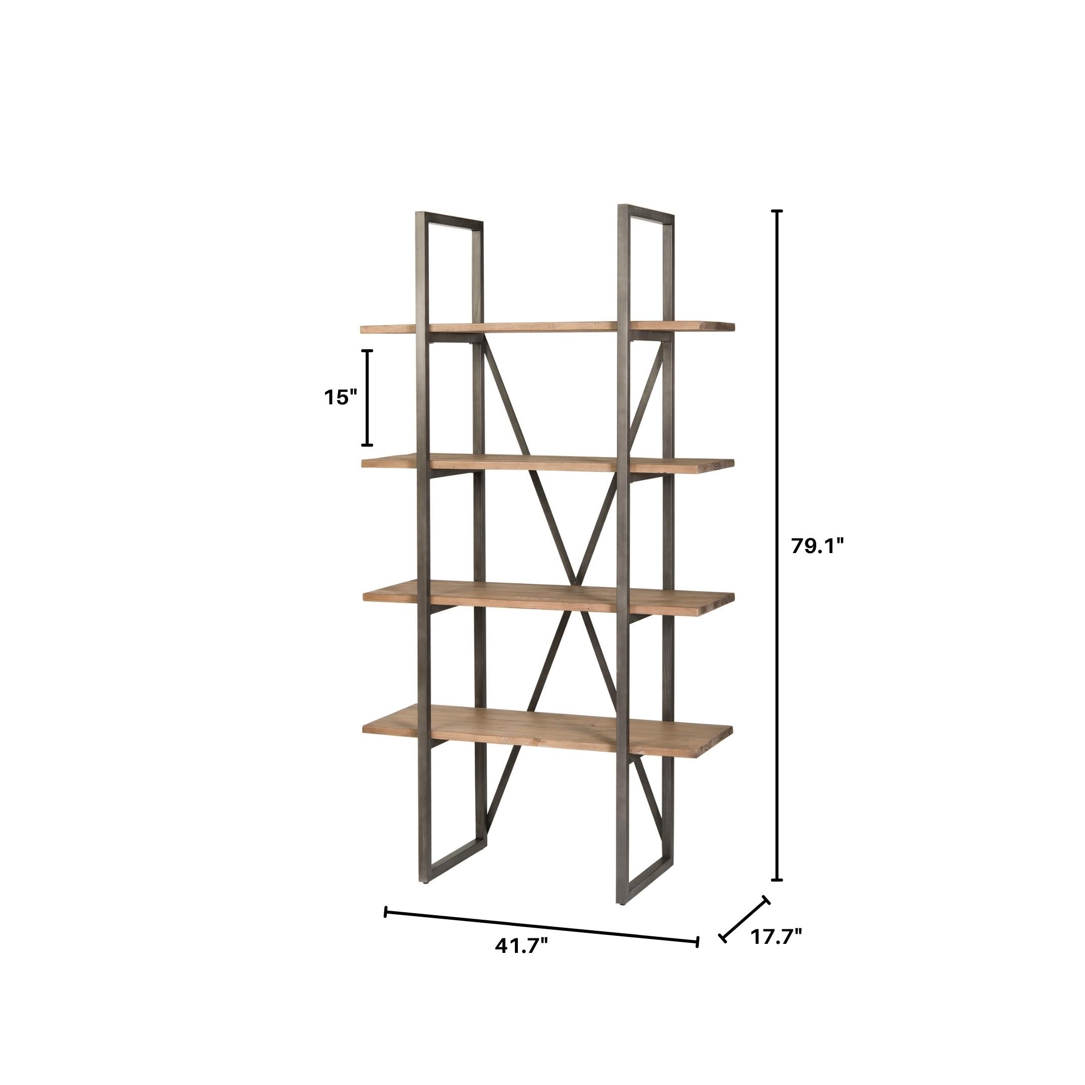 Kenya Small Cain Rack - Salvaged Grey