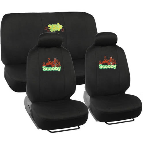 BDK Scooby-Doo Original Seat Covers for Car and SUV， Full Set