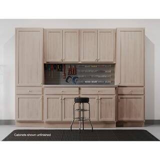 Hampton Bay Hampton 30 in. W x 24 in. D x 34.5 in. H Assembled Base Kitchen Cabinet in Unfinished KB30-UF