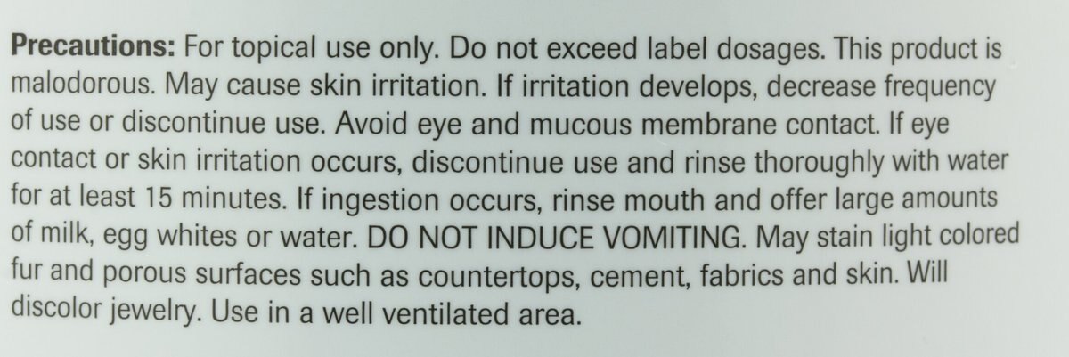 Vet Basics Lime Sulfur Dip Antimicrobial for Dogs， Cats and Horses