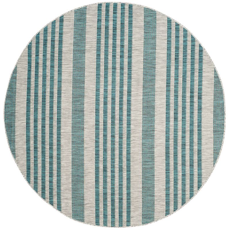 Safavieh Courtyard Bands Striped Indoor Outdoor Rug