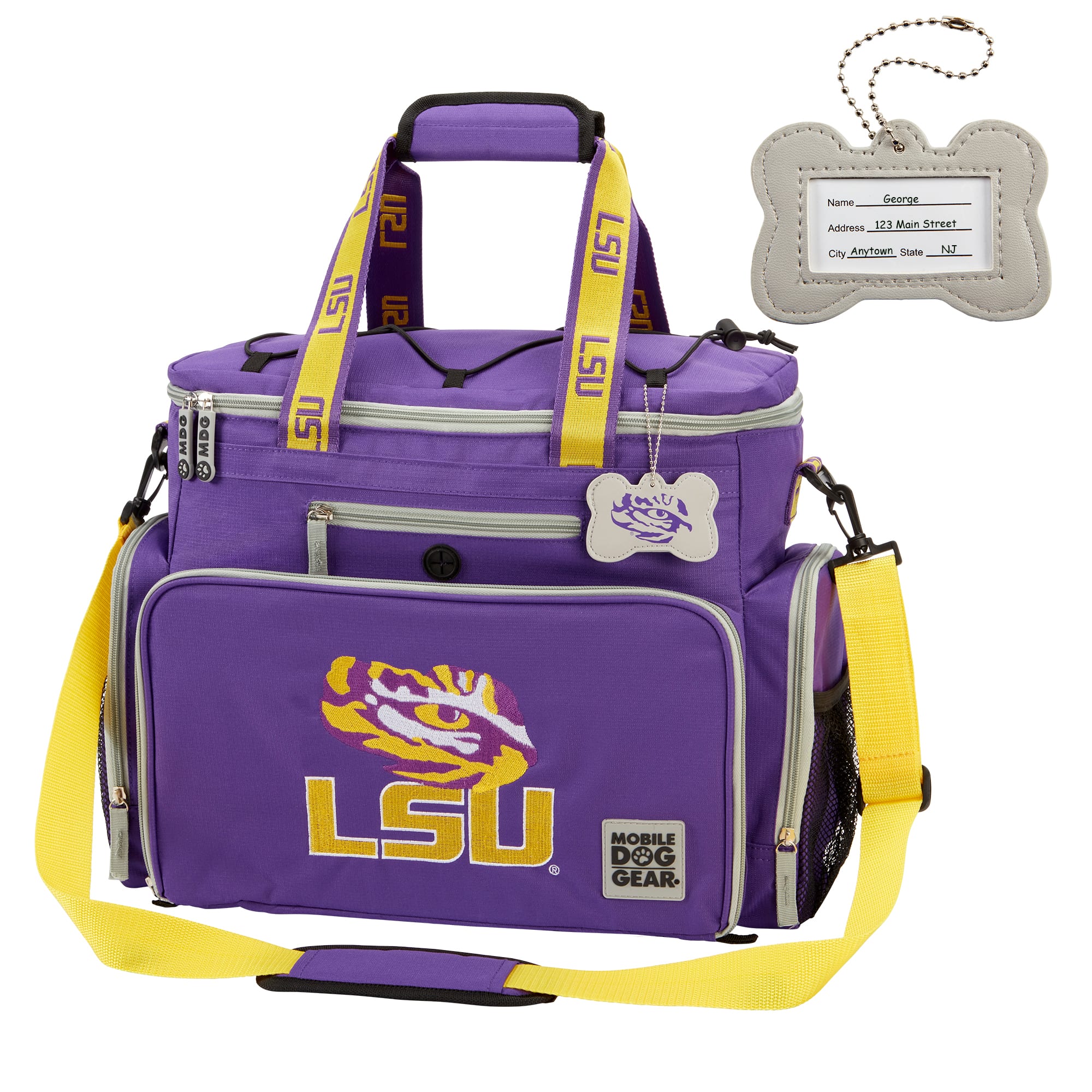 Mobile Dog Gear LSU Tigers NCAA Week Away Bag