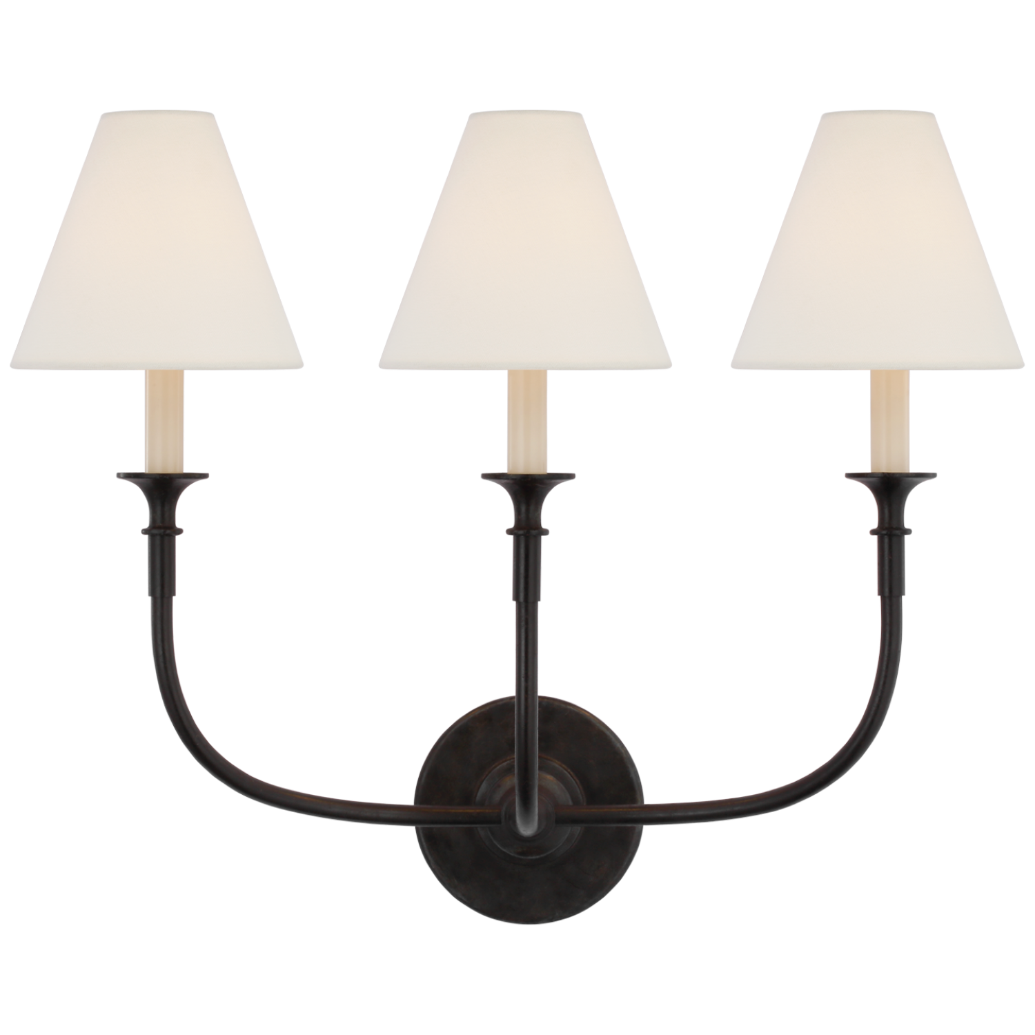 Piaf Triple Sconce