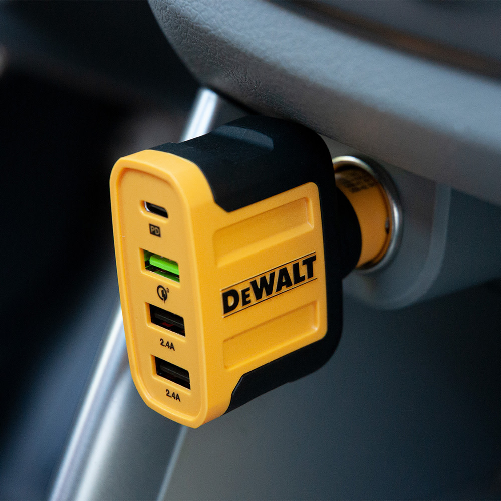 DEWALT Mobile USB PD Phone Charger 4 Port