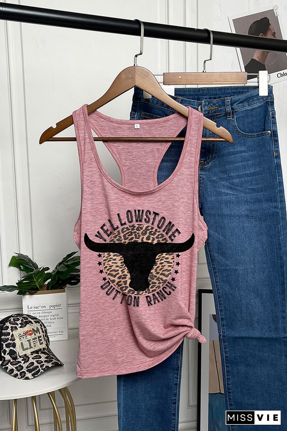 Yellowstone Dutton Ranch Sleeveless Tank Top Wholesale