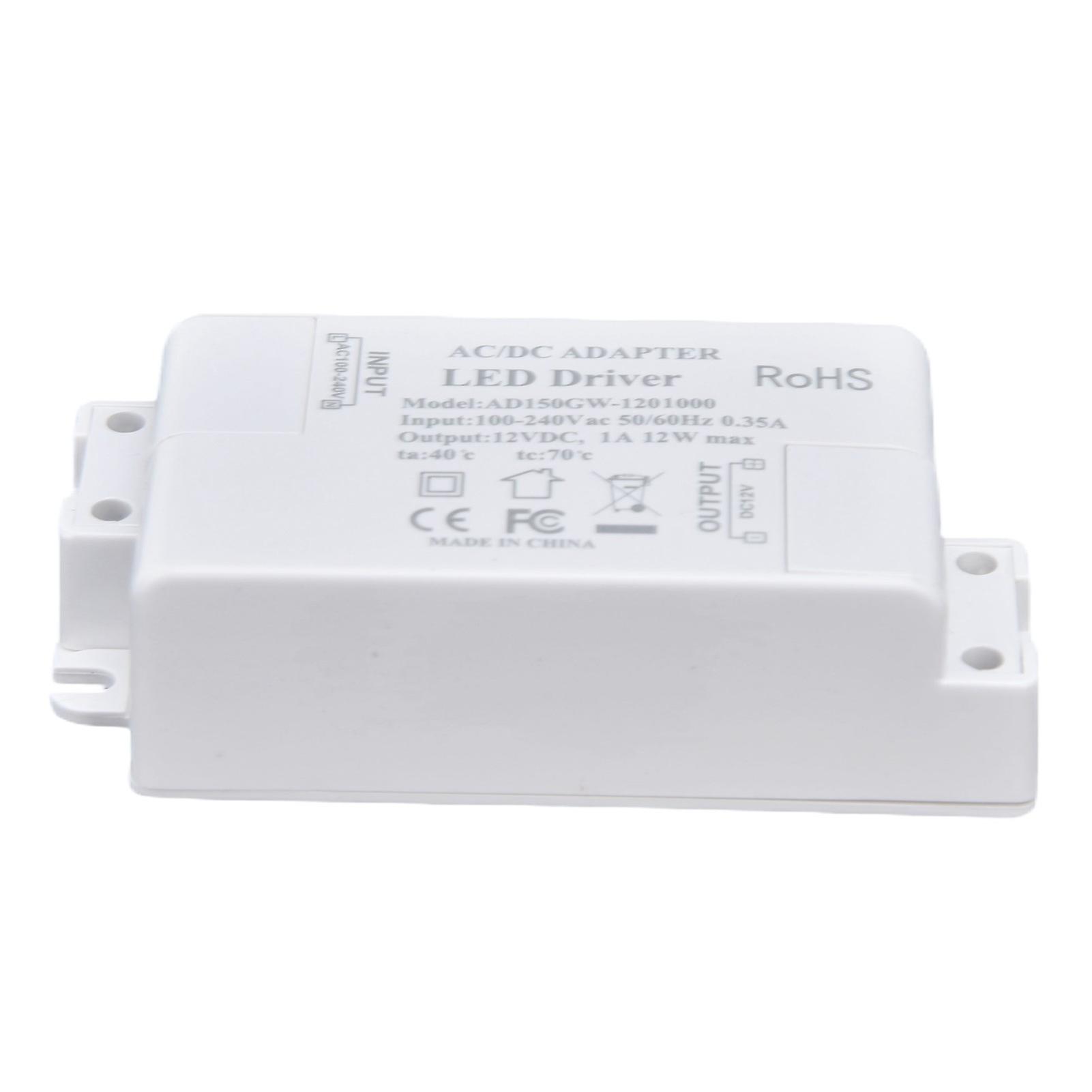 Led Drive Power Transformer Led Drive Power Ac100240v/0.35a Dc12v/1a 12w For G4 Mr11 Mr16