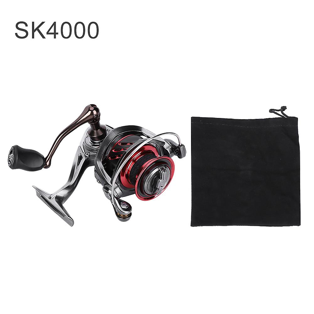 Spinning Reel Metal Stainless Steel Lure Wheel Bevel Connection Freshwater Sea Fishing Long Shot Wheelsk4000