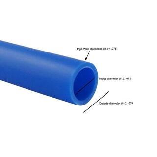 Apollo 12 in. x 100 ft. Blue PEX-A Expansion Pipe in Solid EPPB10012S