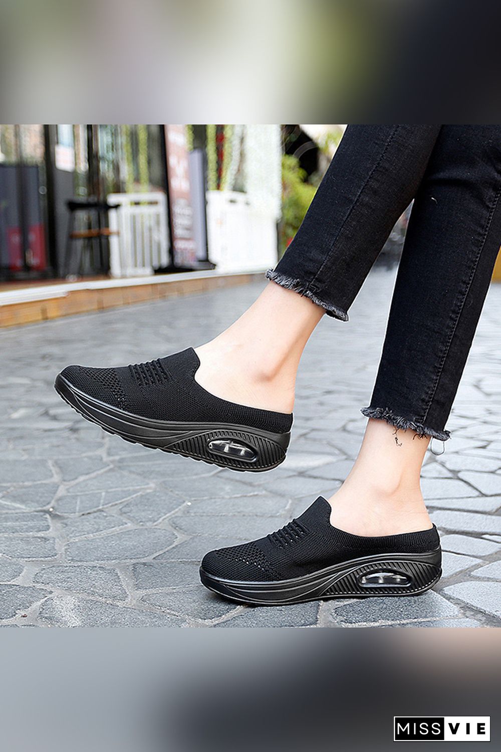 Seamless Air Cushion Sneaker Shoes