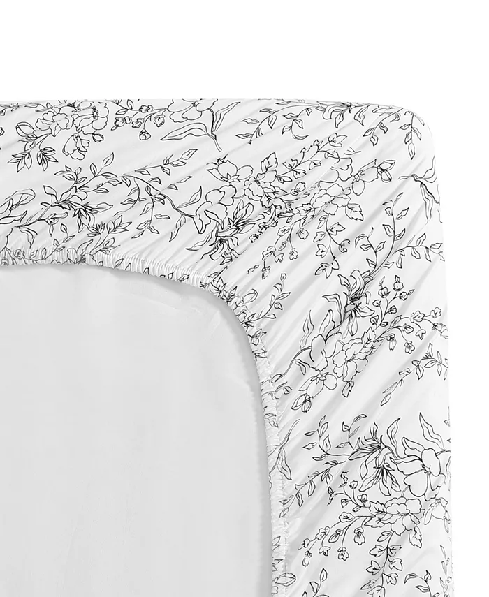 Stone Cottage 3 Piece Hawley Floral Cotton Percale Sheet Set， Twin