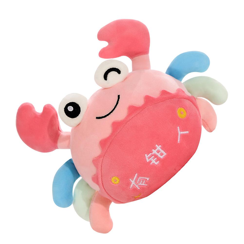 Crab Doll Toy Cartoon Plush Stuffed Toy Lovely Doll Plaything Gift For Boys Girls