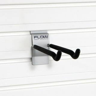 Flow Wall Silver Storage Hook (4-Pack) FSH-036-4