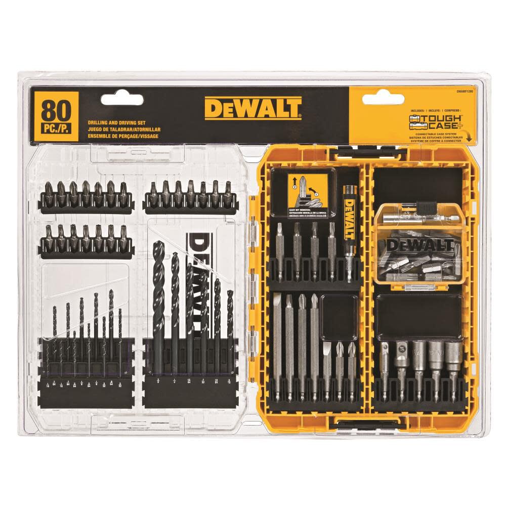 DEWALT 80 Pc Pro Drilling/Driving Set DWAMF1280 from DEWALT