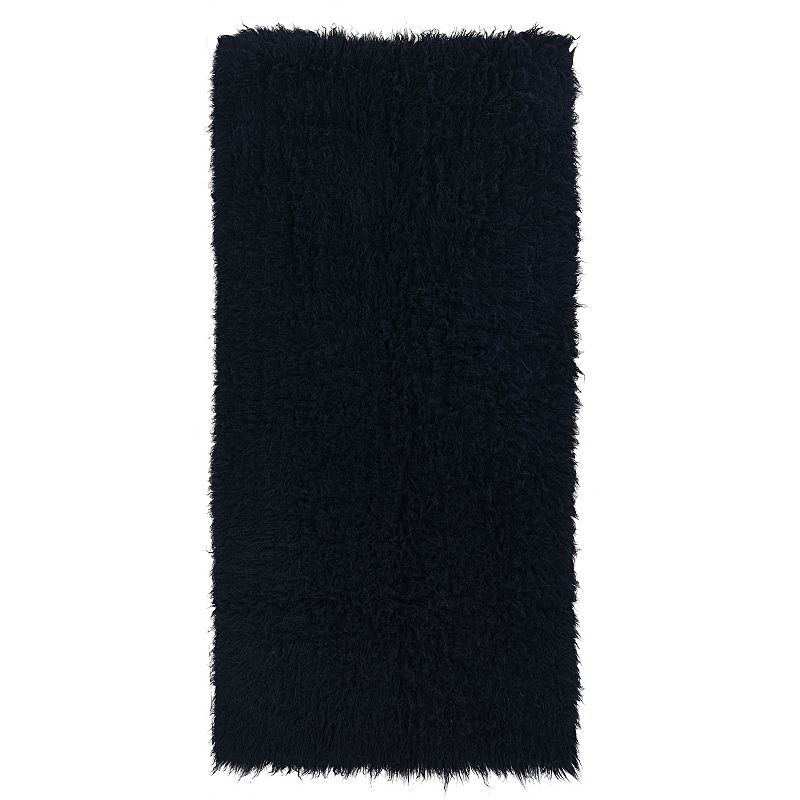 Linon New Flokati Wool Rug Runner - 2'4'' x 8'6''