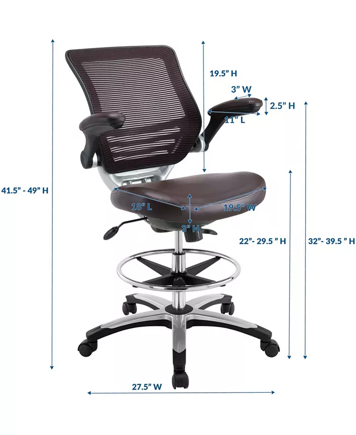 Modway Edge Drafting Chair