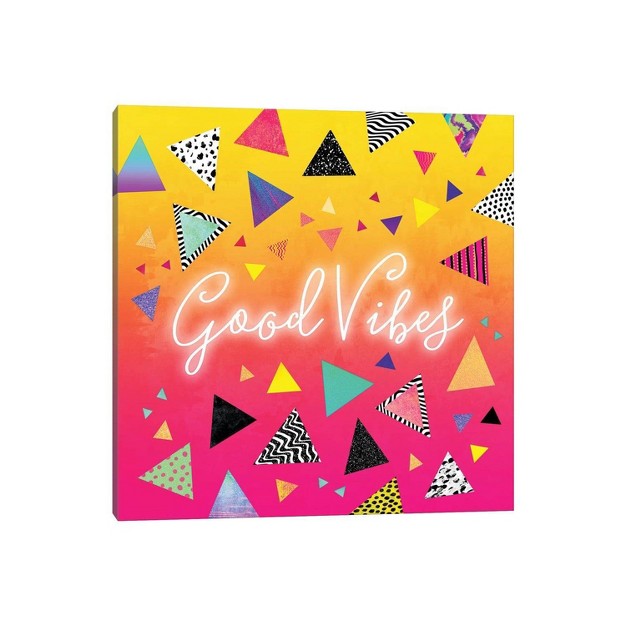 Good Vibes By Elisabeth Fredriksson Unframed Wall Canvas Icanvas