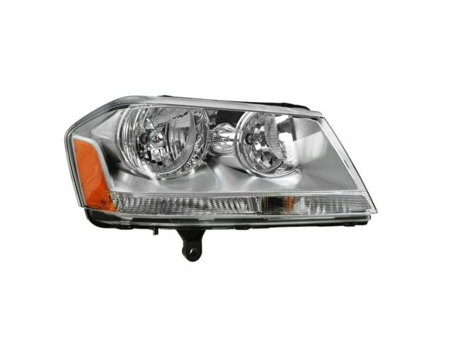 Right Passenger Side Headlight Assembly - Compatible with 2008 - 2014 Dodge Avenger 2009 2010 2011 2012 2013