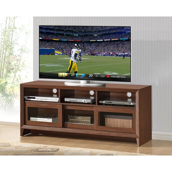 Urban Designs Modern TV Stand with Storage For TVs Up To 60 Inches