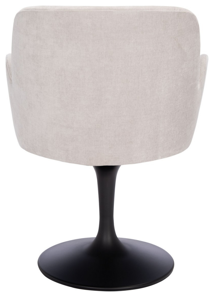 Safavieh Couture Cherith Pedastal Dining Chair   Midcentury   Dining Chairs   by Safavieh  Houzz