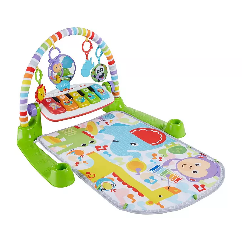 Fisher-Price Deluxe Kick and Play Piano Gym Musical Baby Toy