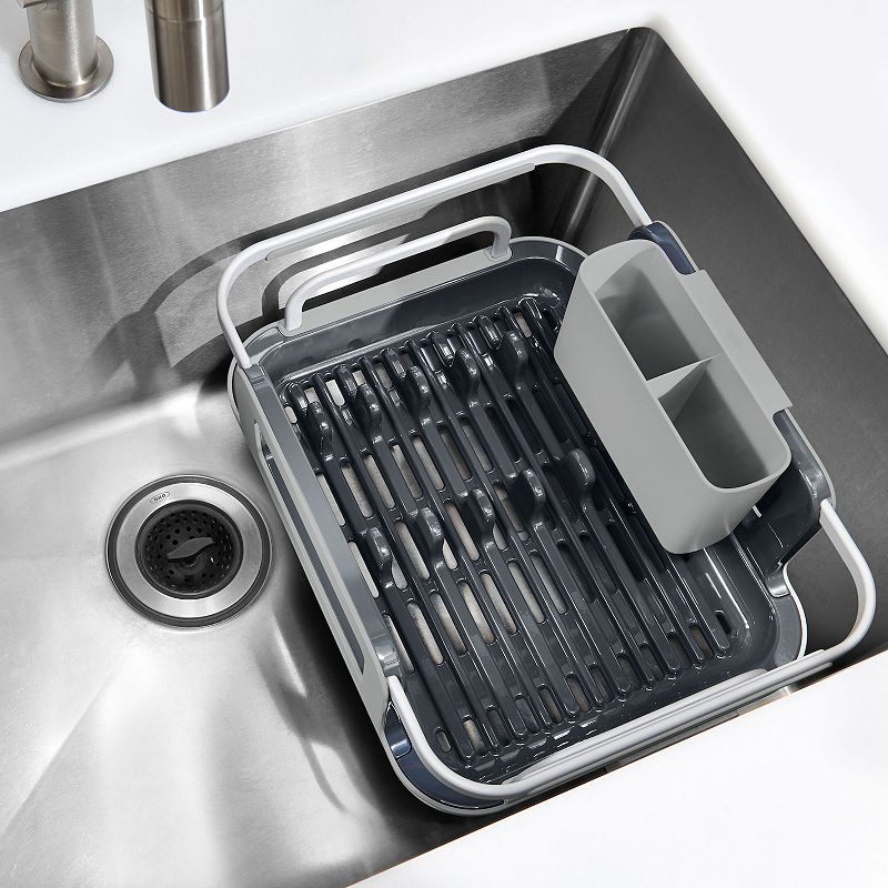 OXO Good Grips Over-the-Sink Aluminum Dish Rack