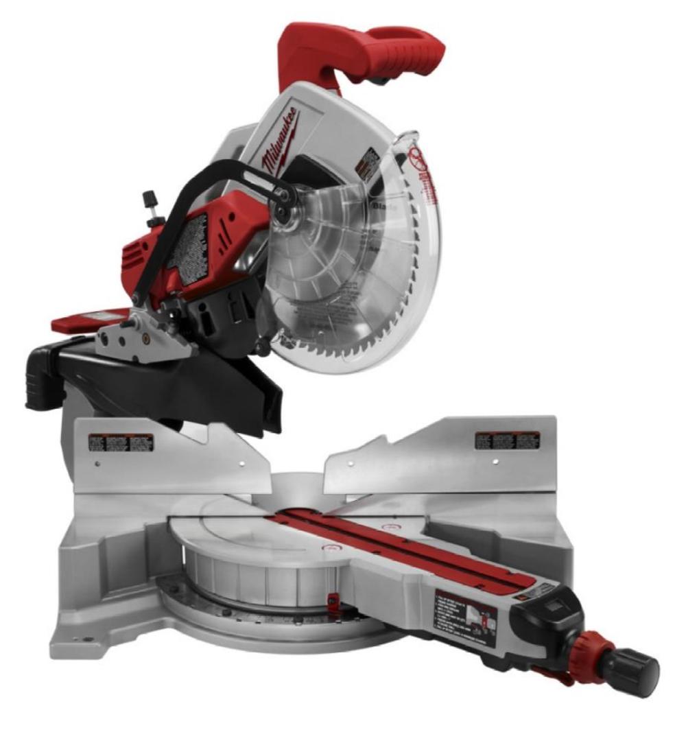 MW 12 In. Dual-Bevel Sliding Compound Miter Saw 6955-20 from MW