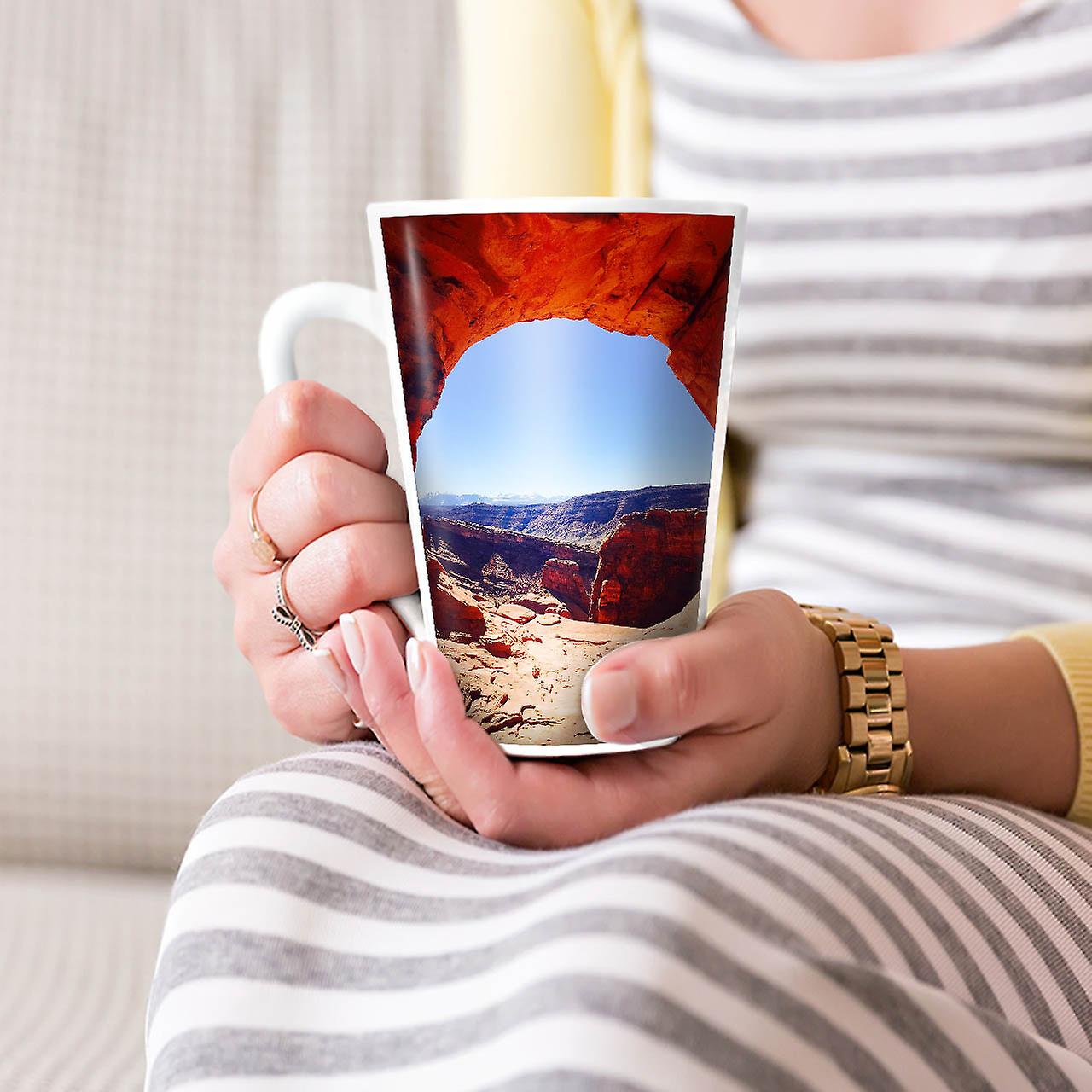 Grand Canyon Photo NEW White Tea Coffee Ceramic Latte Mug 17 oz | Wellcoda