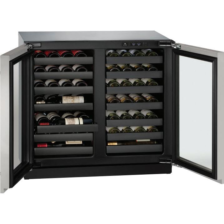 U-Line 7 cu. ft. 62-bottle Built-in Wine Cooler U-3036WCWCS-00B