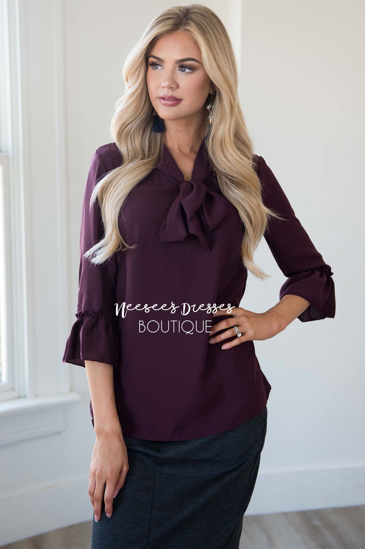 Risk It All Bell Sleeve Blouse