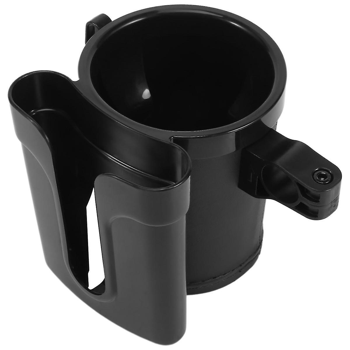 Bike Cup Holder With Cell Phone Keys Holder，universal Handlebar Drink Cup Holder For Bicycles ，blac