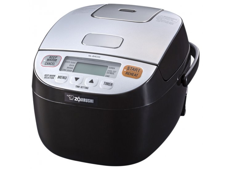 Zojirushi Micom Black/Silver 3 Cup Rice Cooker And Warmer