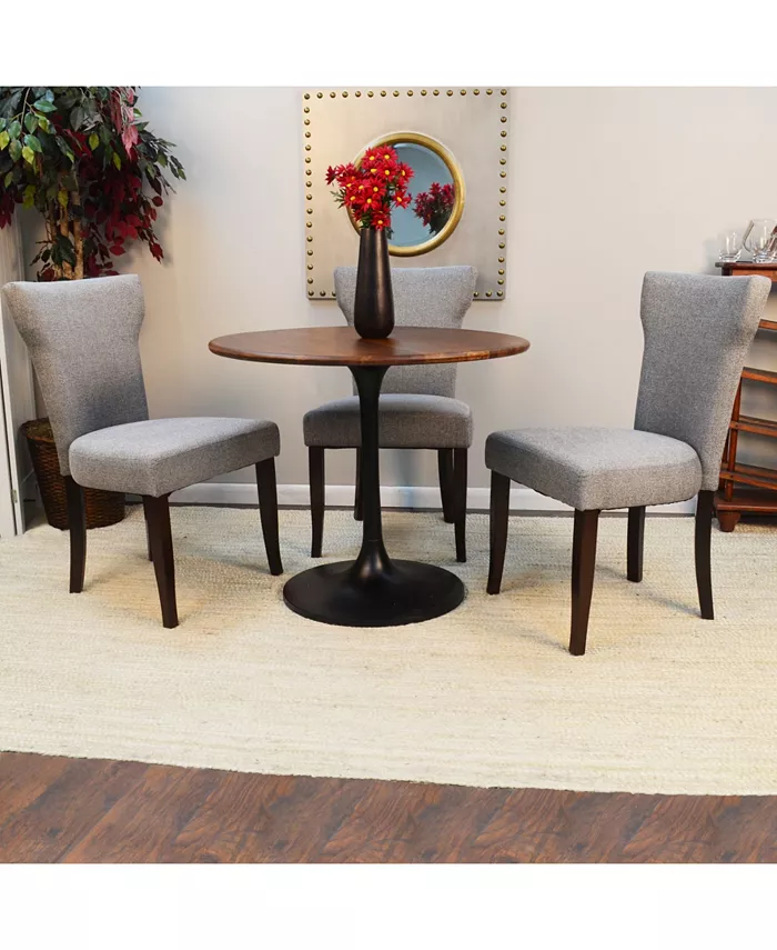 Carolina Classics Alden Wood Top Round Dining Table