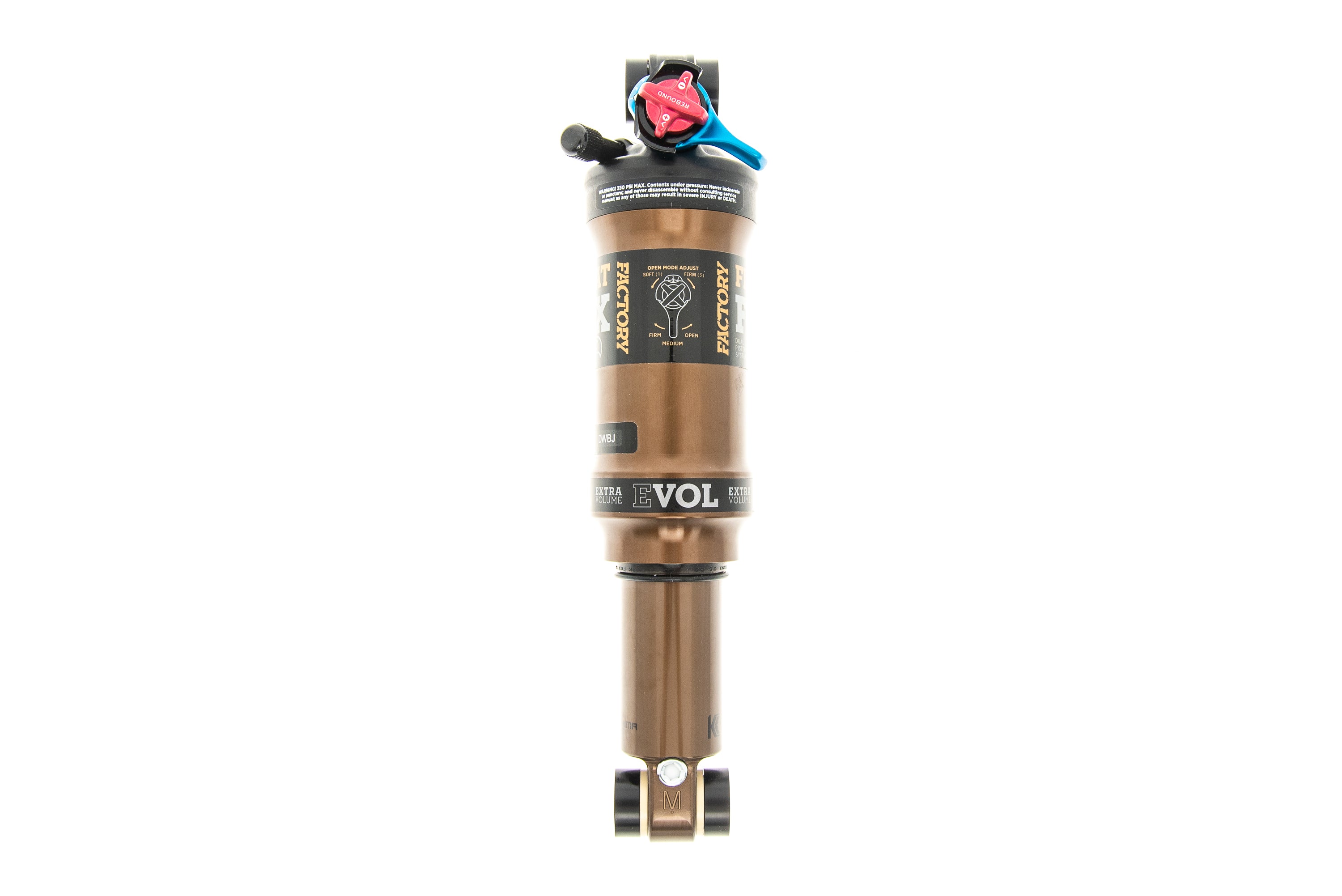 2020 Fox Float DPS Factory Series Evol SV Rear Air Shock 190 x 37.5mm
