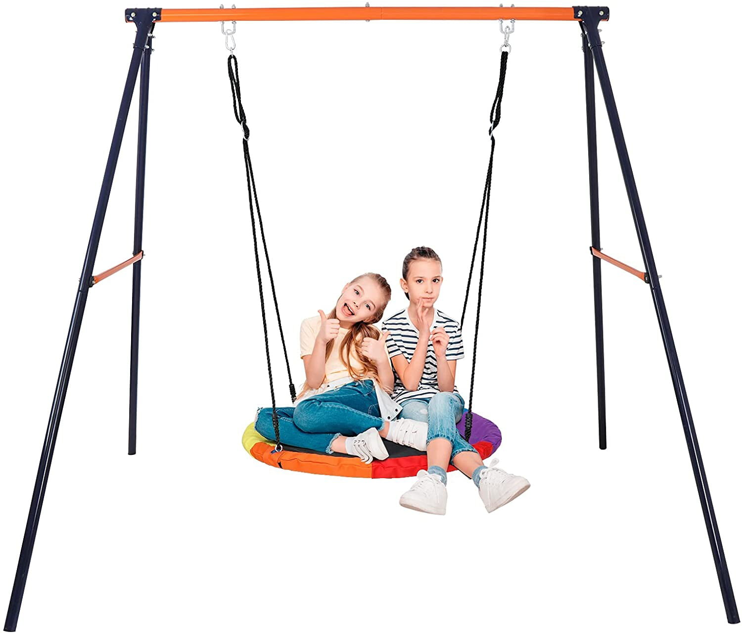 ZENSTYLE Outdoor Spider Swing Set - 40